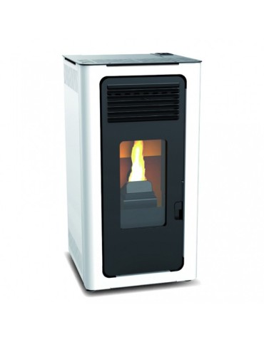 ESTUFA  PELLET  BLANCA  AUDAX  10  KW  2326-0