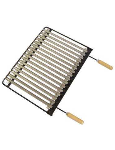 PARRILLA  BARBACOA  INOX  71X41  CM  71621