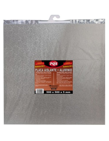 PLACA  AISLANTE  FIBRA  ROCA+ALUM  50X50  CM  1304727