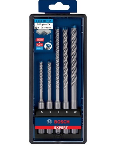 BROCA  SDS  PLUS-7X  JGO  5PZ  5-10  MM  2608900197