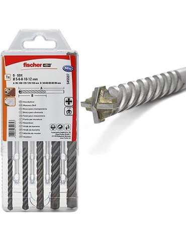 BROCA  QUATRIUM  D-SDX  JG  5  PZ  4-5-6-8MM  545507