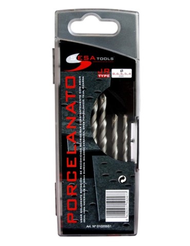 BROCA  PORCELANICO  JG  5  PZS  4-10  MM  010205S1