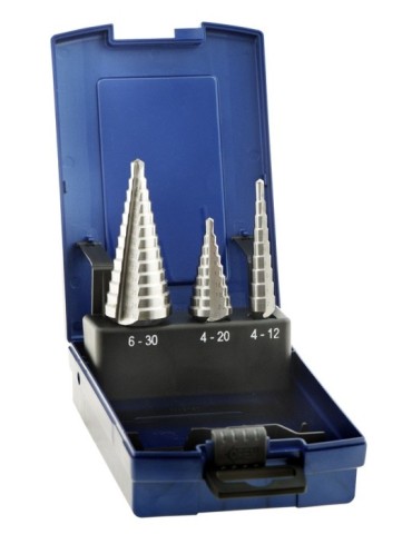 BROCA  ESCALONADA  HSS  JGO  3  PZ  4-12/6-30  43518