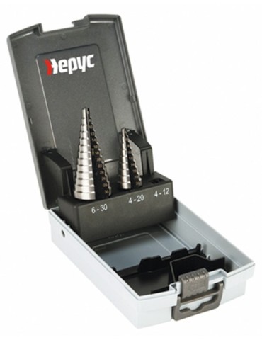 BROCA  ESCALONADA  HSS  JGO  2  PZ  4-20/6-30  5141