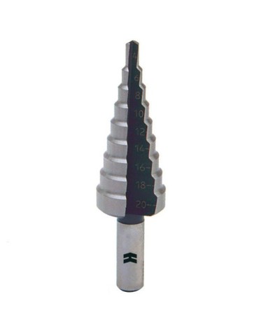 BROCA  ESCALONADA  HSS  G.1MM  4-12  MM  5105