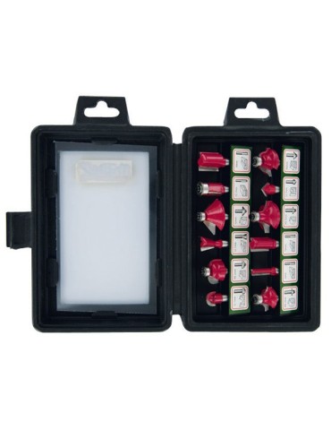 ESTUCHE  12  FRESAS  FORMA  M  DURO  -  XT60647064012