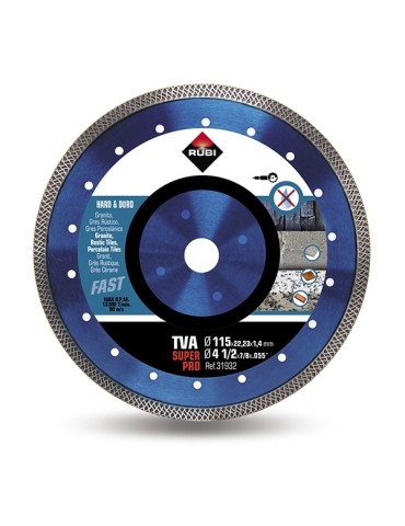 DISCO  DIAMANTE  TVA  M  DUROS  115X1,4  MM  31932