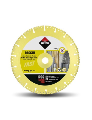 DISCO  DIAMANTE  RSQ  CORTA  TODO  230  MM  30902