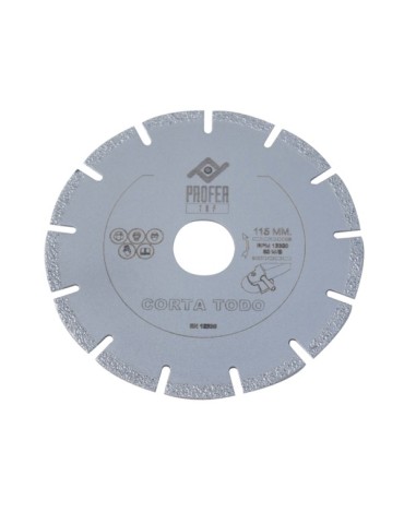 DISCO  DIAMANTE  CORTA  TODO  230X5  MM  PT1018
