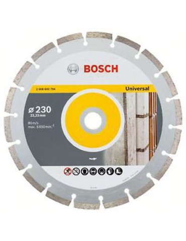 DISCO  DIAMANTE  UNIV  2UD  +TUERC  230  MM  0615997561/5H5