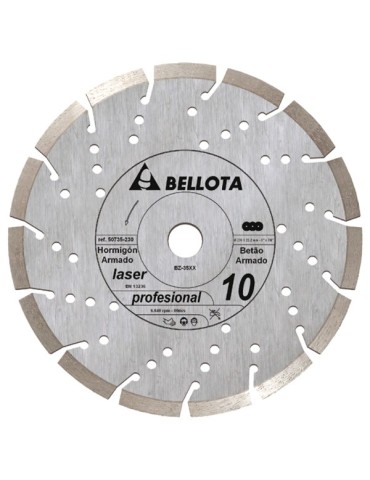 DISCO  DIAMANTE  HORMIGON  ARMADO  230  MM  50735-230