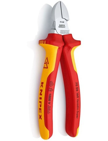 ALICATE  C/DIAGON.  AISLAD  1000V  160  MM  70.06.160