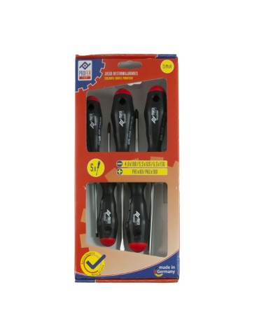 DESTORNILLADOR  JGO  5  PZ  PL/PH  -  PT1384