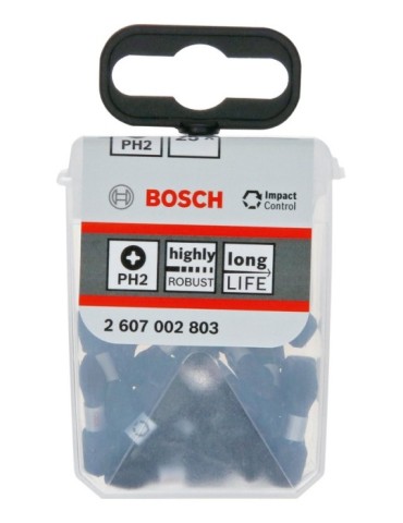 SET  25  PUNTAS  IMPACT  PH-2  25  MM  2607002803