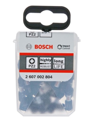 SET  25  PUNTAS  IMPACT  PZ-2  25  MM  2607002804