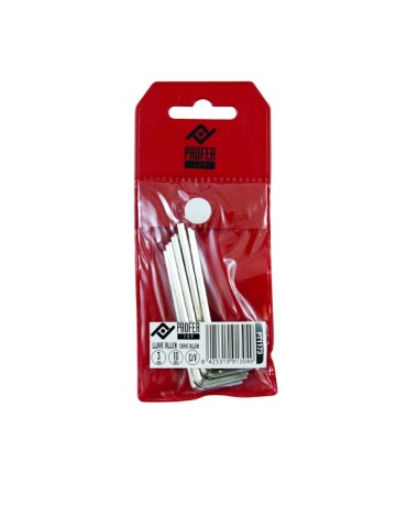 LLAVE  ALLEN  HEXAG  NIQUELADA  3  MM  PT1173