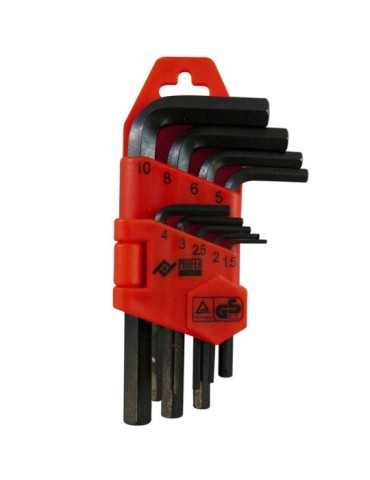 LLAVE  ALLEN  CORTA  9PZ  1,5-10  MM  PT0812