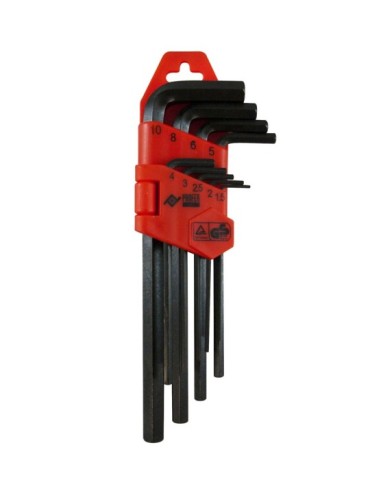 LLAVE  ALLEN  LARGA  9PZ  1,5-10  MM  PT0813