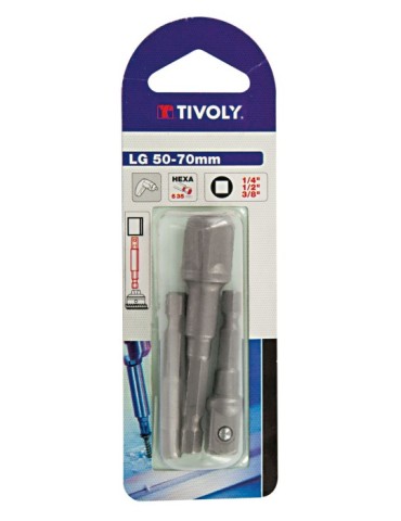 ADAPTADOR  VASO  DESTORNILLADOR  1/4-2+3/8  11501320003