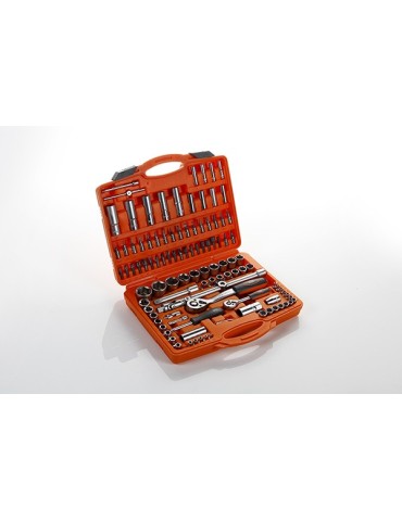 LLAVE  VASO  JGO  110PZ  +CARRACA  1/4-1/2''  192393