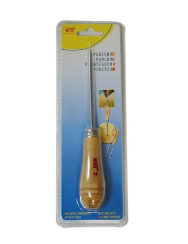 PUNZON  C/MANGO  S/OJO  N.2  BLIST  3,5X8  MM  7702  BL