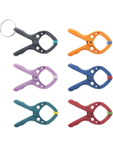 MINI  PINZA  APRIETE  C/RESORTE  20  MM  3420000