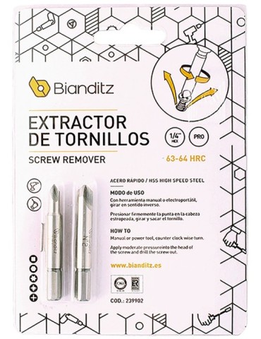 PUNTA  EXTRACTORA  TORNILLOS  -  239902