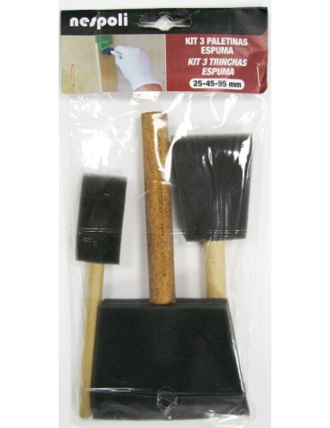 PALETINA  CABEZAL  ESPUMA  PACK  3  25-45-100  5103077