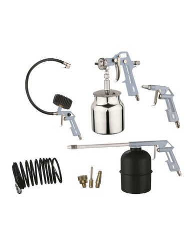 KIT  AEROGRAFICO  8PZ+ADAP.UNIV  -  2809913650