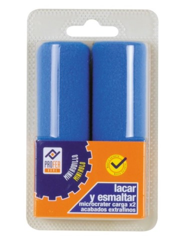 RECAMBIO  MINI  RODILLO  AZUL  2  10  CM  PH0513