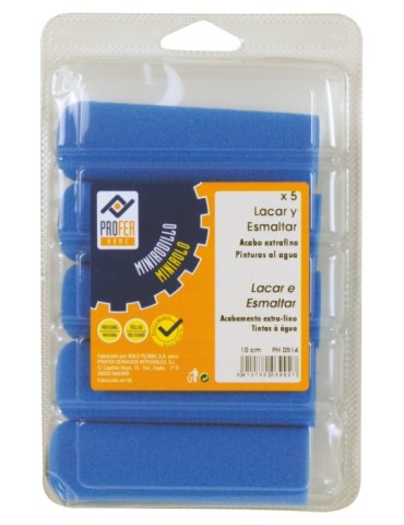 RECAMBIO  MINI  RODILLO  AZUL  5  10  CM  PH0514