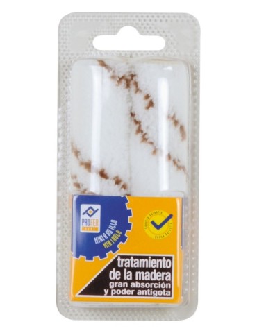 RECAMBIO  MINI  RODILLO  A.LISO  2  11  CM  PH0515