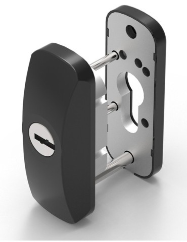 ESCUDO  SEGURIDAD  C  METAL  NGR  -  10305  SCUTUM