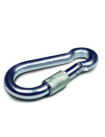 MOSQUETON  BOMBERO  C/SEGURO  ZN  7X70  MM  MBS107