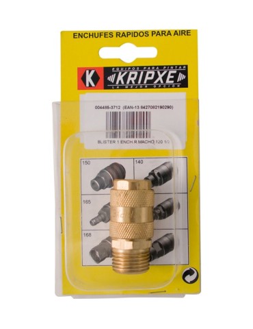 ENCHUFE  RAPIDO  MACHO  BL.1  1/4''  004450-3714
