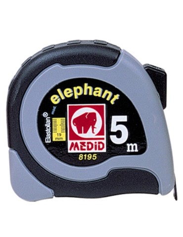 FLEXOMETRO  BIMATERIA  5MTX19  MM  8195