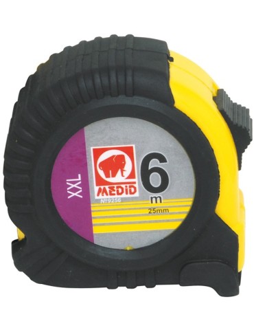 FLEXOMETRO  FUNDA  GOMA  3MTX25MM  9253