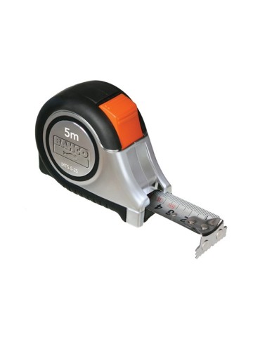 FLEXOMETRO  BIMATERIA  HOJA  INOX  5MTX25  MM  MTS-5-25