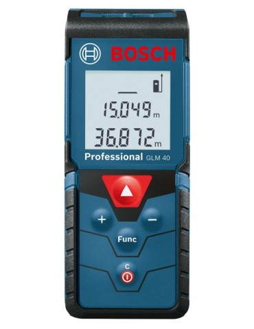 MEDIDOR  LASER  C/FUNDA  +/-1,5MM  40  M  GLM  40