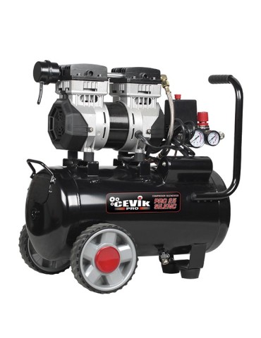 COMPRESOR  SILENCIO  1,5HP  S/ACE  24  L  CA-PRO25SILENC