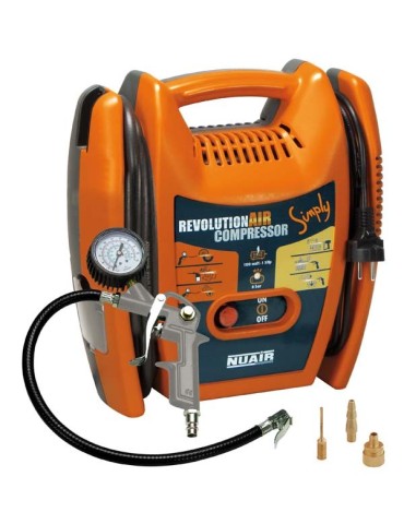 COMPRESOR  1,5HP  S/ACEITE+ACCES  2  L  HOBBY  SYMPLY