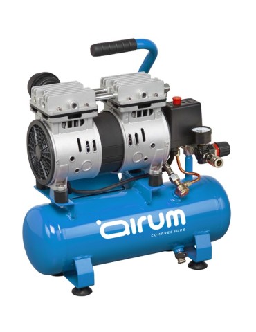 COMPRESOR  1HP  S/ACEITE  8BAR  6  L  SILTEK