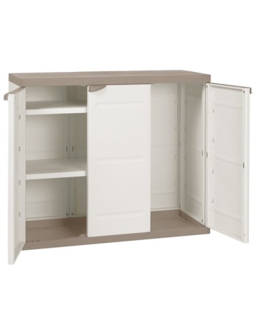 ARMARIO  RESINA  3  PUERTAS  BAJO  105X44X88  PH0243