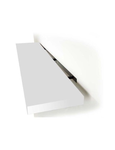 BALDA  PARED  BLANCA  OCULTA  100X24X4CM  8656