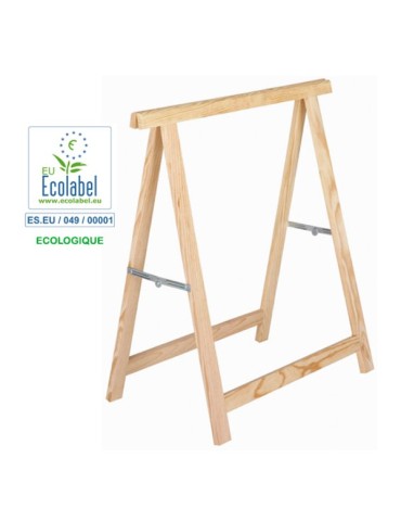 CABALLETE  MADERA  PINO  STAND.  75X75  CM  CAB01