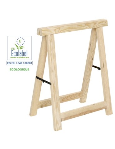 CABALLETE  MADERA  PINO  SUPER  74X39X80  CAB014.99