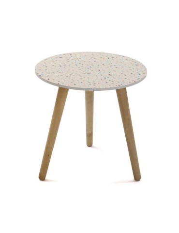 MESAS  AUX  MAD/TERRAZO  40X40X40CM  21360211