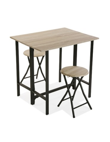 JUEGO  MESA  Y  DOS  SILLAS  MADERA  -  20880043