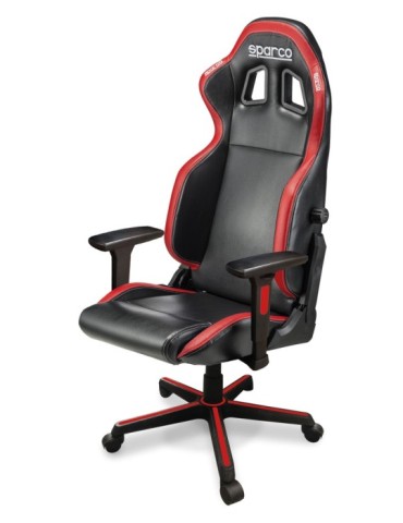 SILLON  PIEL  OFICINA-GAMING  ROJO  -  00998NRRS
