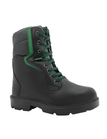 BOTA  PIEL  MOTOSIERRA  S3  PU+PL  41  NEGRA